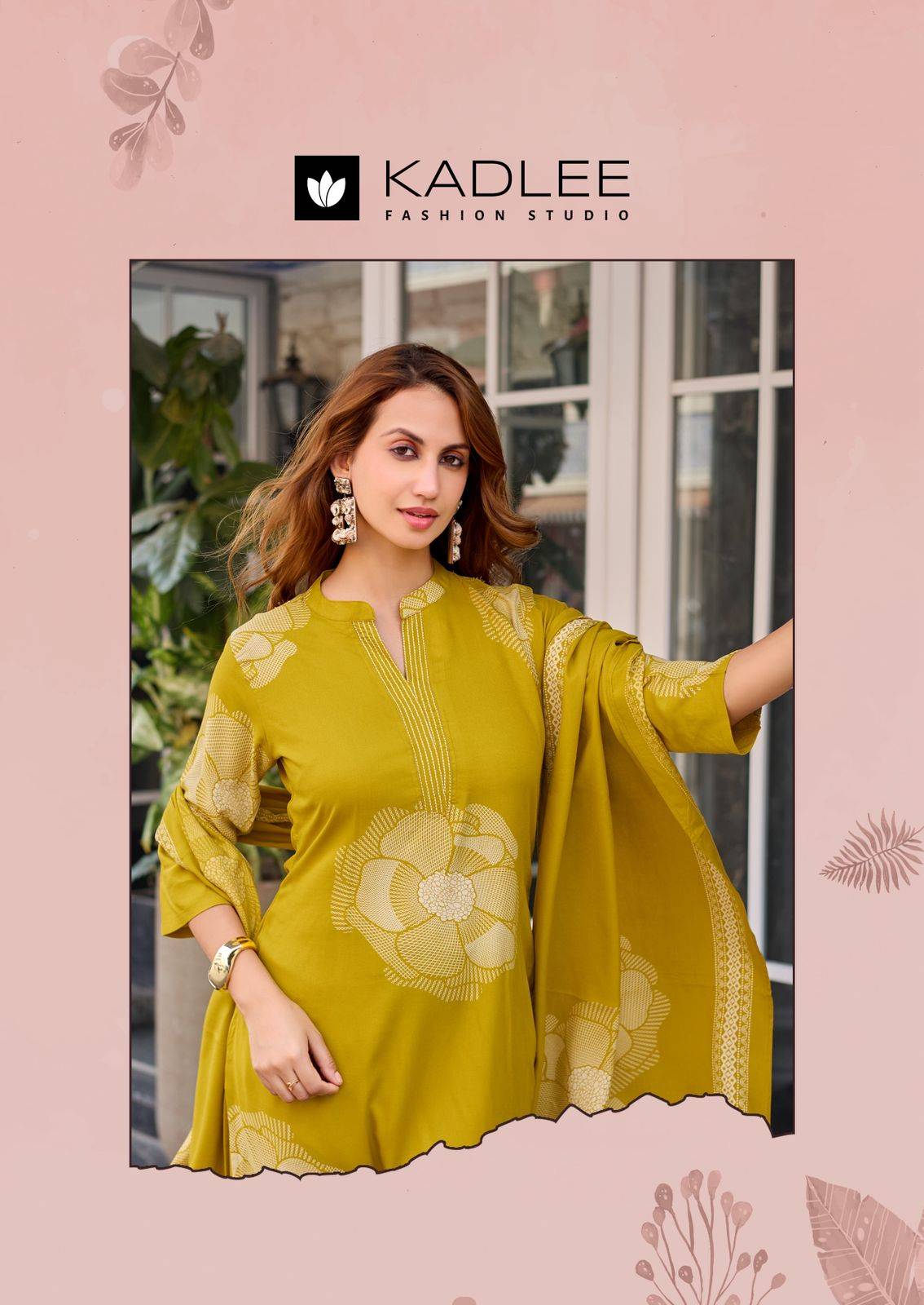 Kasturam By Kadlee 3001 To  3006 Series Beautiful Festive Suits Colourful Rayon print Stitched dresses At Wholesale Price